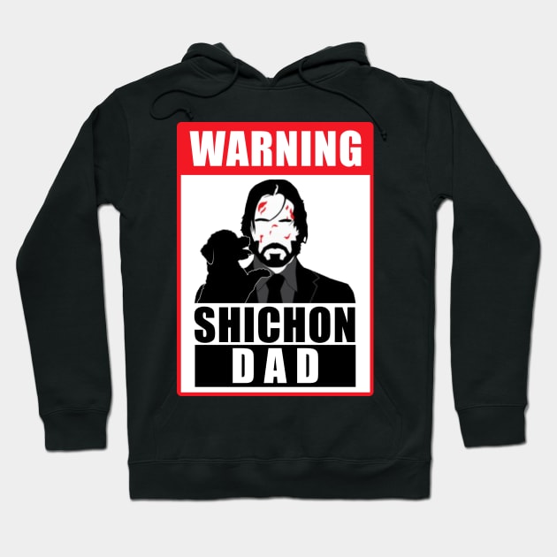 Bichon Shichon Dad Hoodie by SmithyJ88